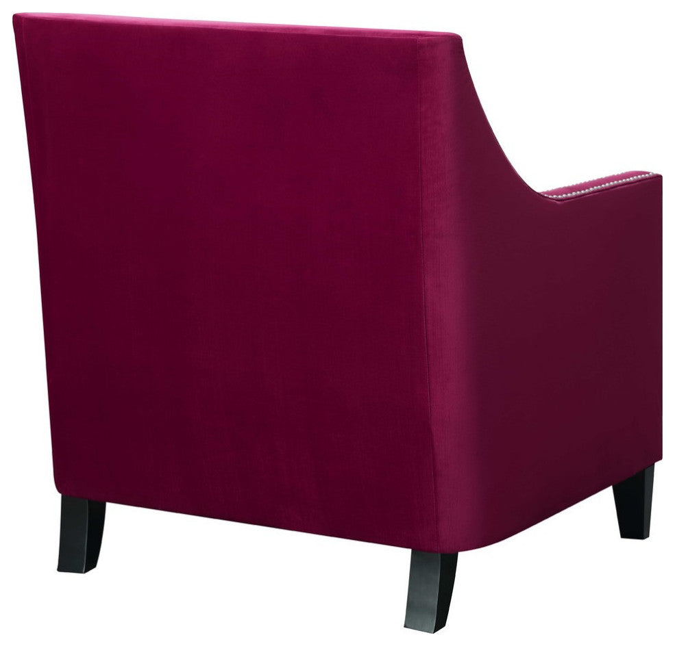 Teagan Accent Chair, Red