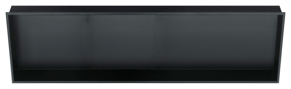 Pulse NI-1236-MB ShowerSpas Stainless Steel Niche In Matte Black