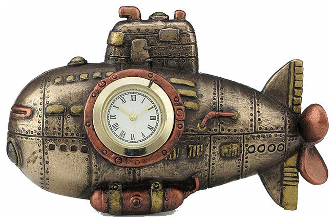 Steampunk Mini Submariner Clock
