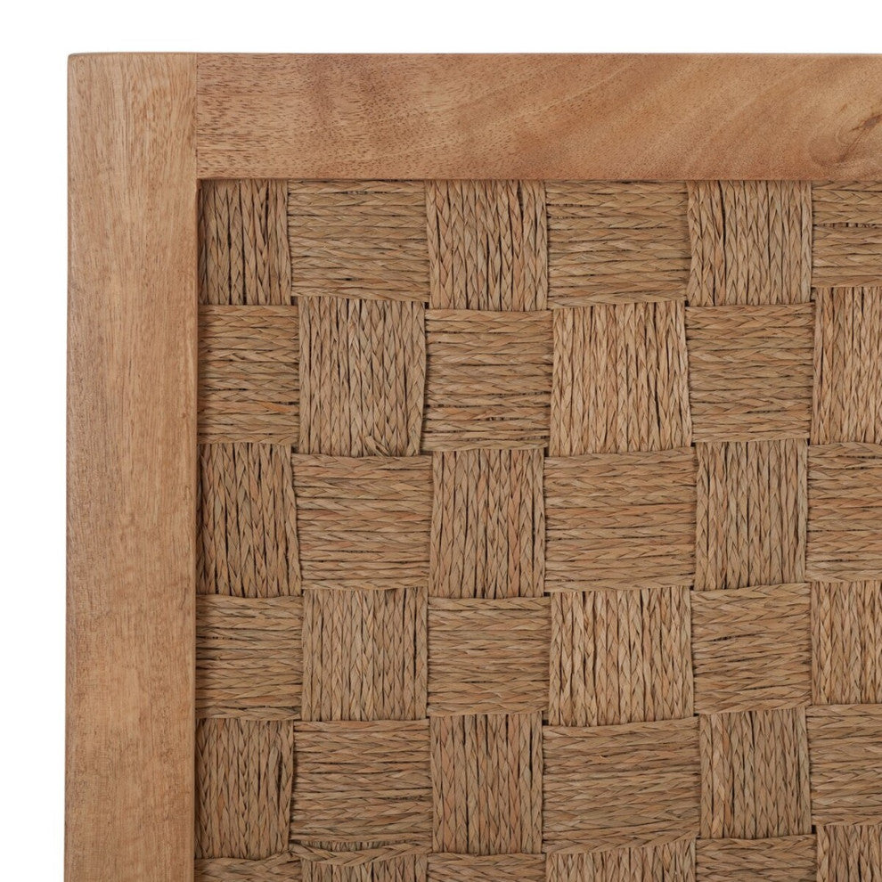 Safavieh Halvor Rattan Headboard, Natural, Twin