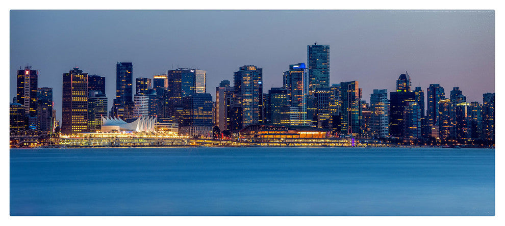 ''Vancouver Panorama'' Canvas Art by Pierre Leclerc