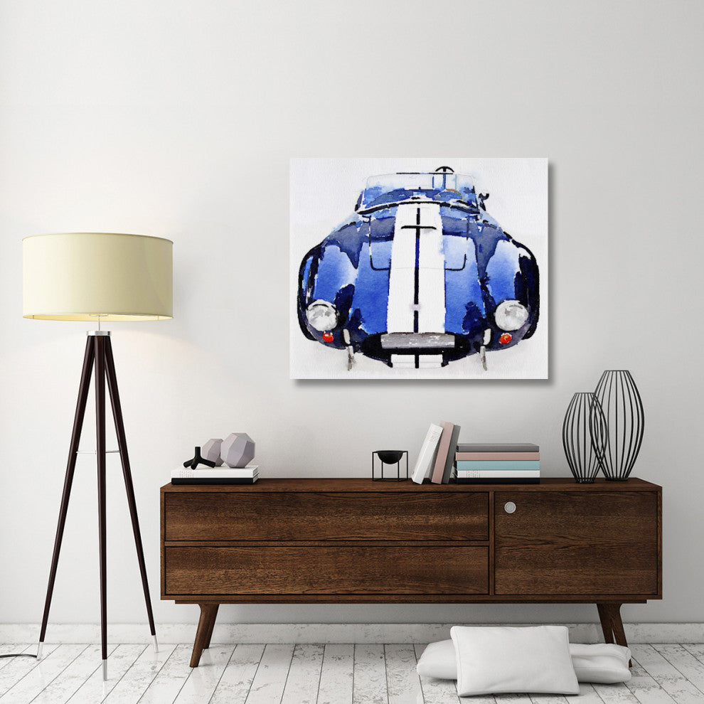 "1962 AC Cobra Shelby Watercolor" Fine Art Print