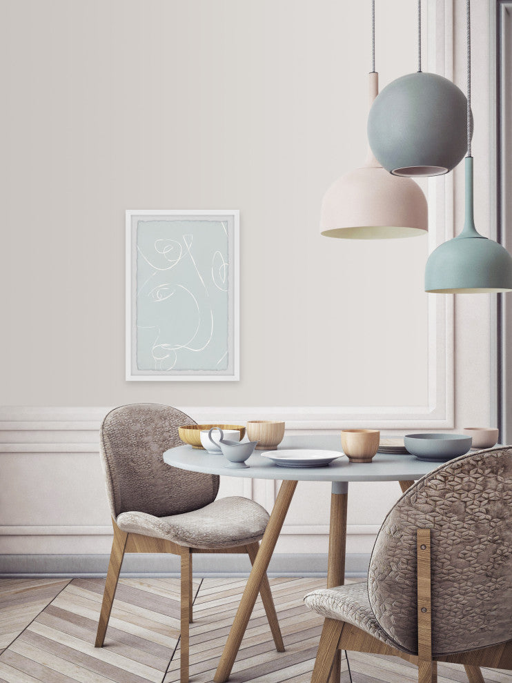 "Trust Yourself" Framed Painting Print, 16x24