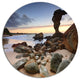 Noraville Central Coast Australia, Seashore Disc Metal Artwork, 36"