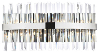 Modern Chrome 8-Light Bath Sconces
