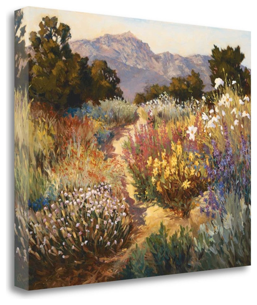 "Spring Trails" By Ellie Freudenstein, Giclee Print on Gallery Wrap Canvas