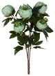 Vickerman Fd182304 23" Artificial Green Peony Spray