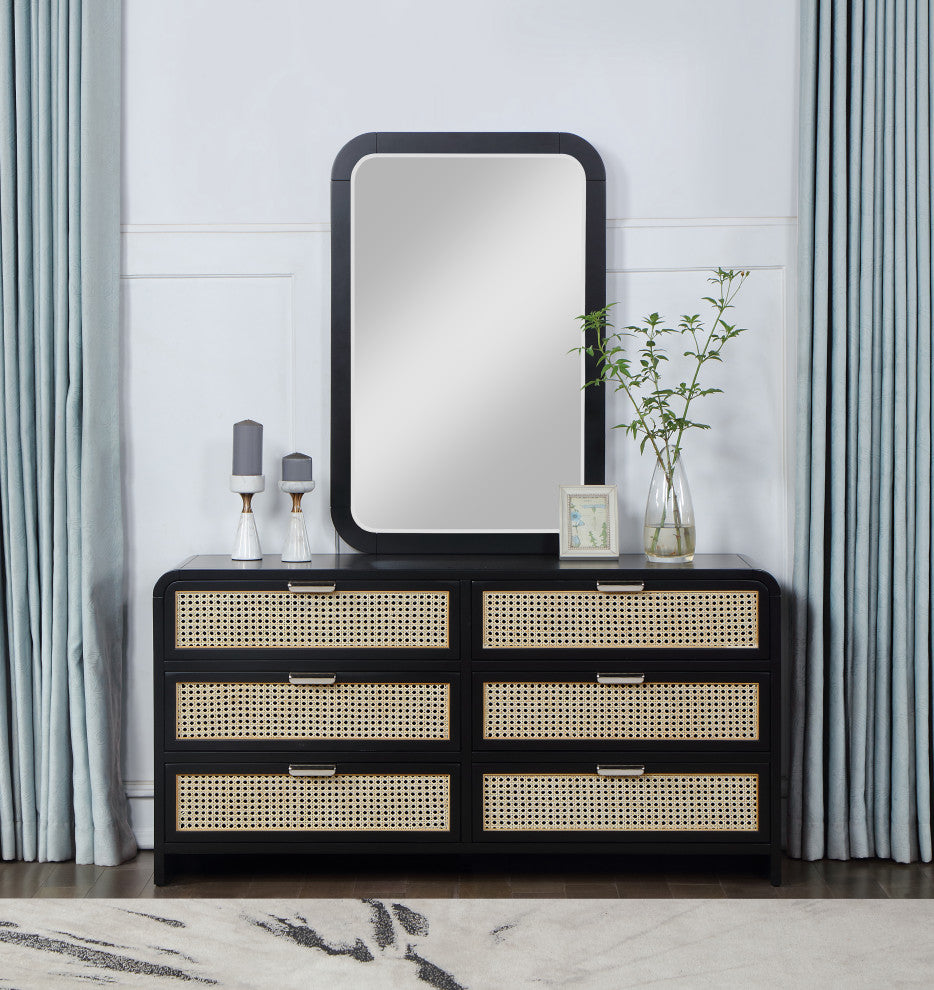 Sage Collection, Black, Mirror