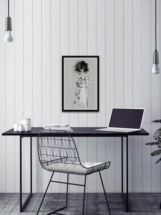 "Tangled Hair" Framed Painting Print, 24x36