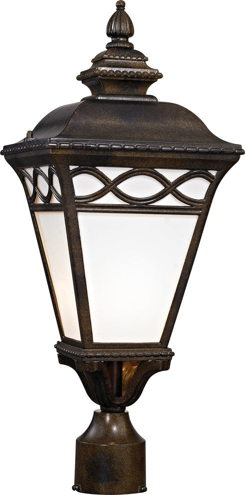Mendham 1-Light Post Lantern, Hazelnut Bronze