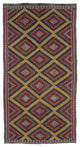 Rug N Carpet - Handmade Oriental 6' 1'' x 11' 7'' Tribal Wool Kilim Rug