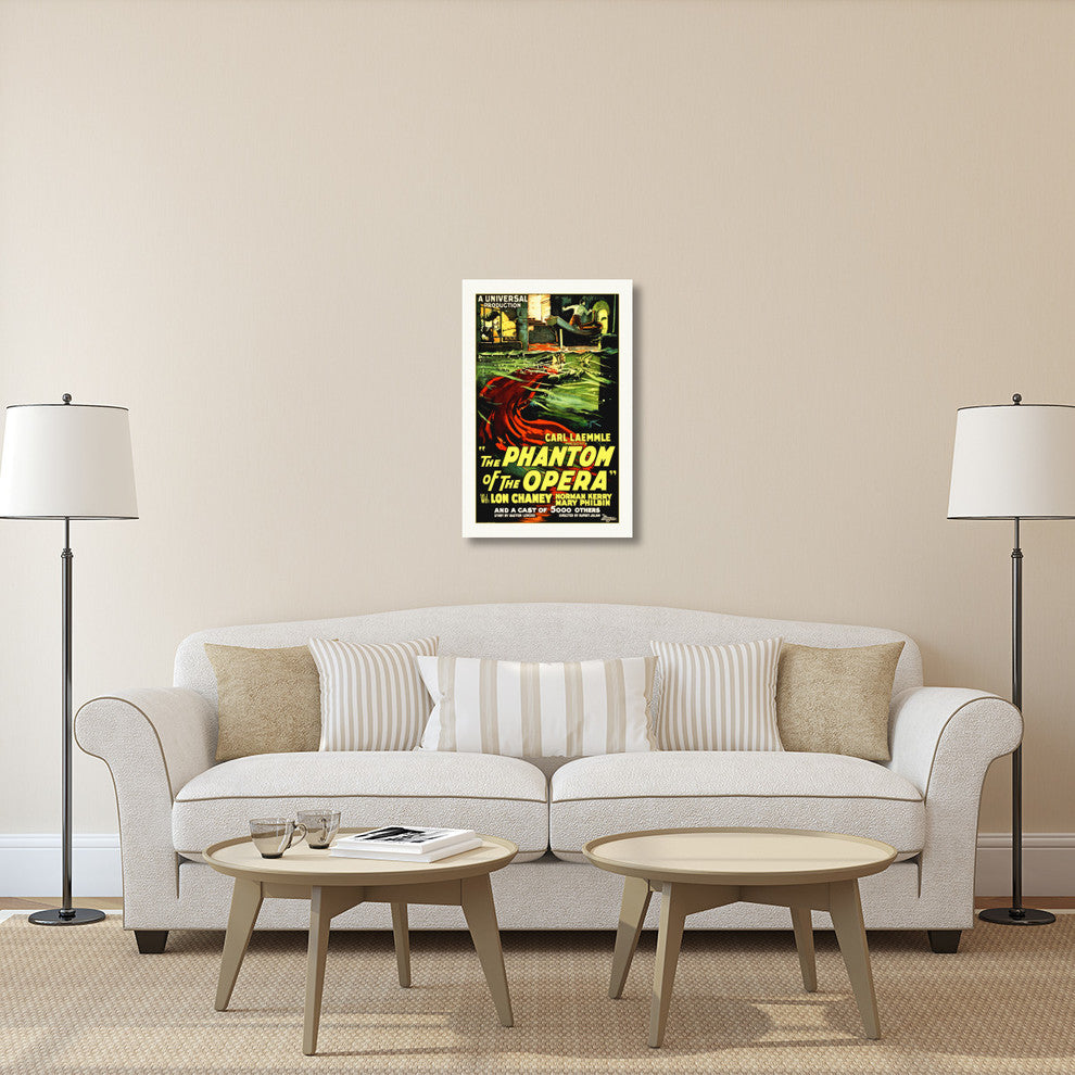 "Phantom of The Opera - 1922" Canvas by Hollywood Photo Archive, 24x36"