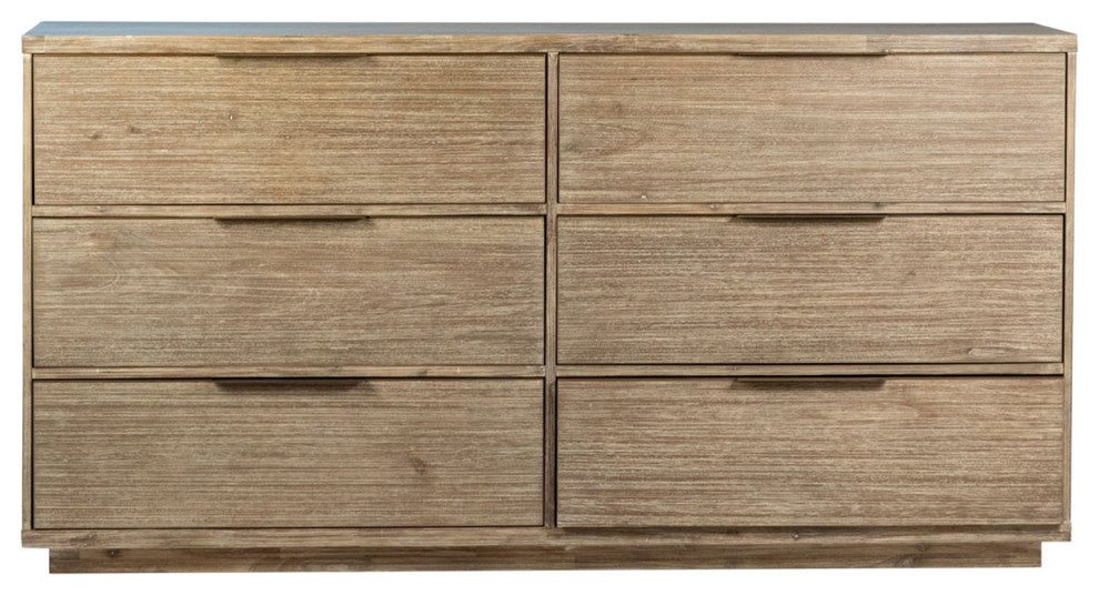 Willa Washed 6-Drawer Dresser