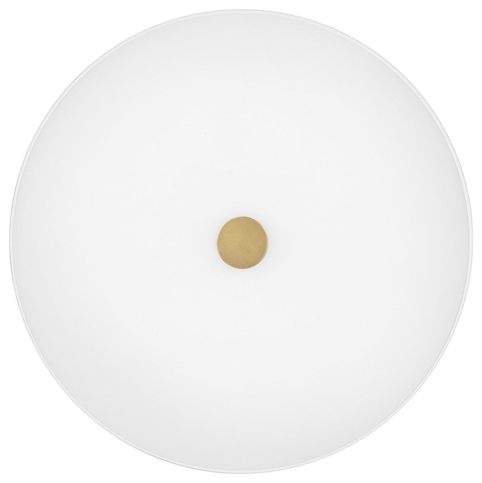 Lark 83511 Tess 2 Light 11"W Flush Mount Ceiling Fixture - Black