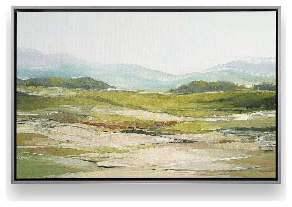 "Loyal Daydreamers" - A Serene Valley Scene for Modern Home Decor