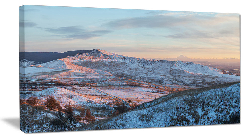 "View From Mount Strizhament" Landscape Print Wall Artwork, 40"x20"