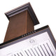 ZLINE 36" Designer Series Hand Hammered Copper Island Mount Range Hood