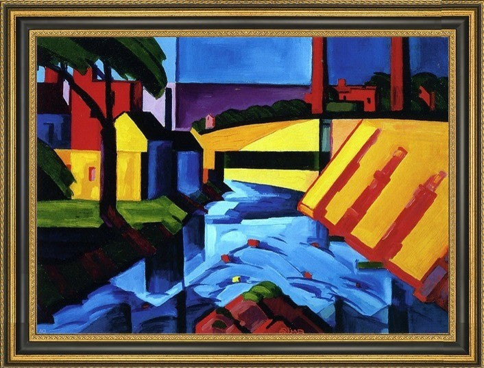 Oscar Bluemner Evening Tones (Bronx River Mr. Vernon)