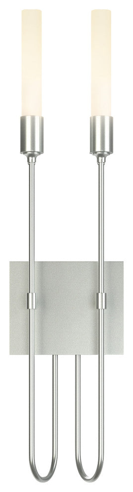 Lisse 2 Light Sconce, Vintage Platinum Finish