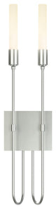 Lisse 2 Light Sconce, Vintage Platinum Finish