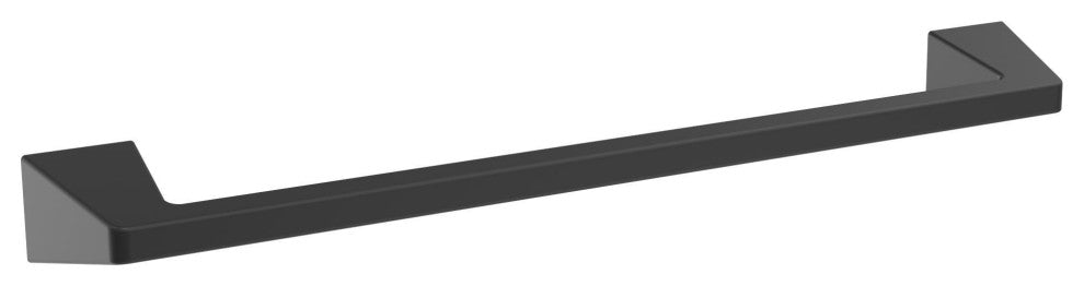 Amerock Blackrock Contemporary Towel Bar, Matte Black, 18" Center-to-Center