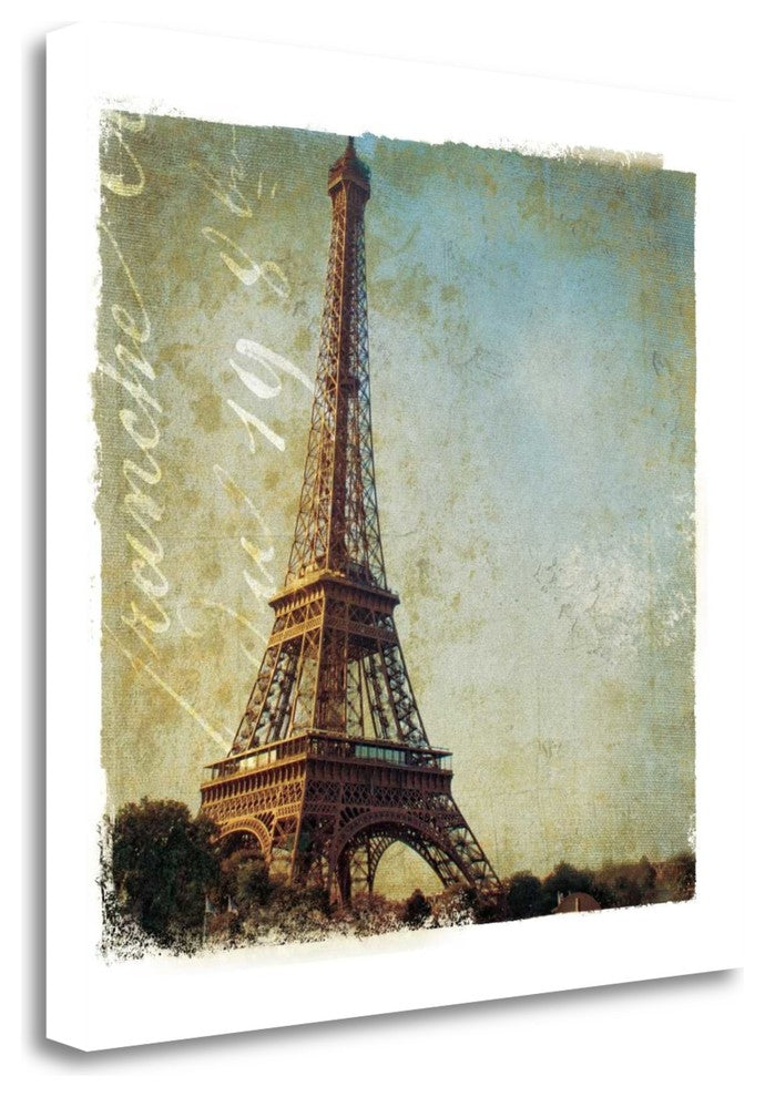 "Golden Age Of Paris I" By Wild Apple Portfolio, Giclee on Gallery Wrap Canvas