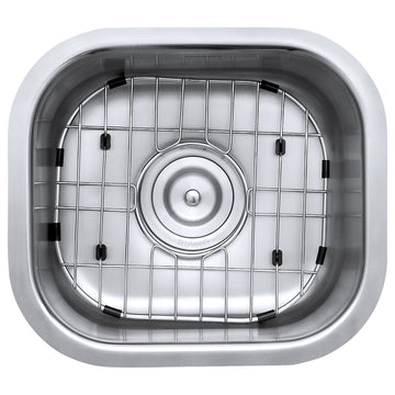 Ruvati RVM4136 Undermount 16 Gauge Stainless Steel 13"x15" Bar Prep S