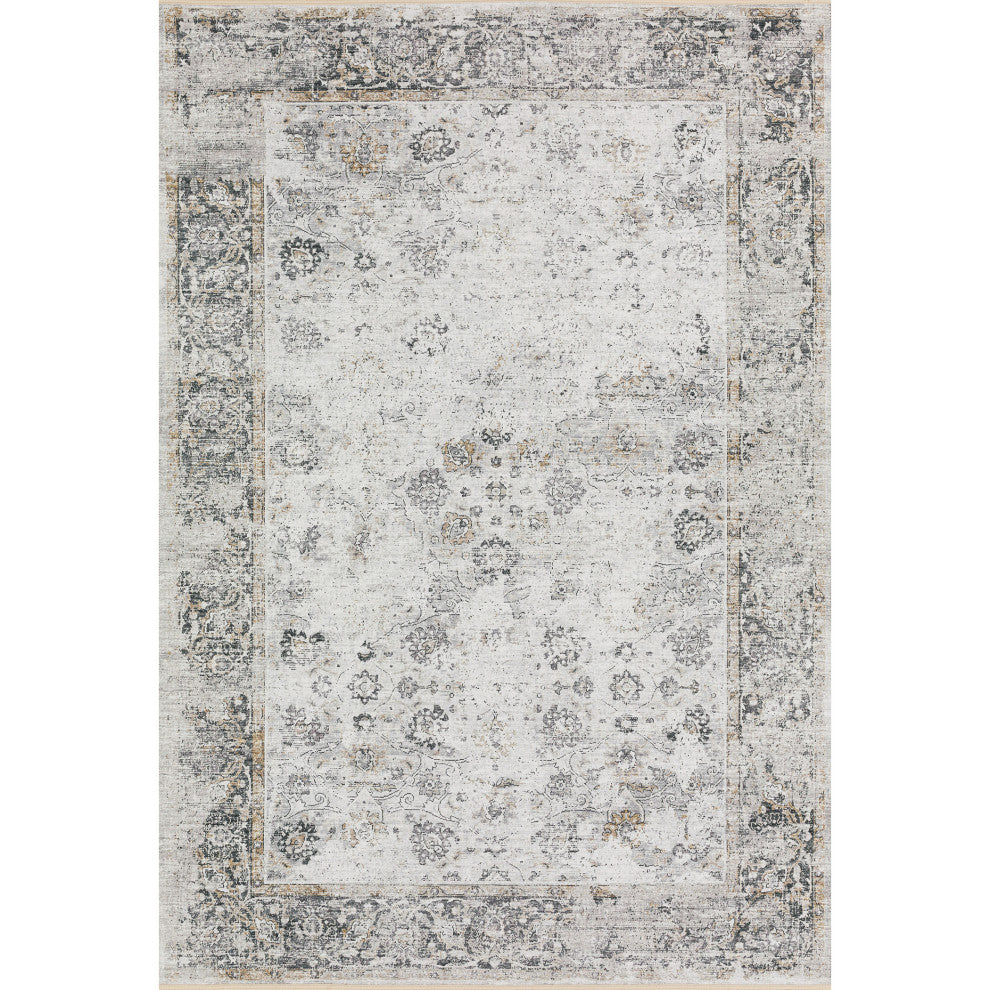 Indoor/Outdoor Marbella MB2 Linen Machine Washable 8' x 10' Rug
