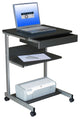 Techni Mobili Rolling Laptop Cart With Storage, Graphite