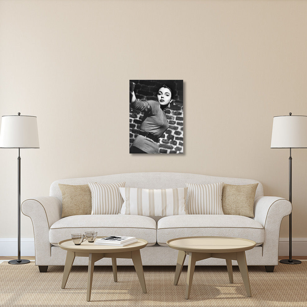 "Joan Collins" Stretched Canvas Giclee by Hollywood Photo Archive, 26x36"
