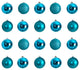 Holiday Xmas 20 Count 3" Shatterproof Ornaments W/ Re-Useable Storage Container