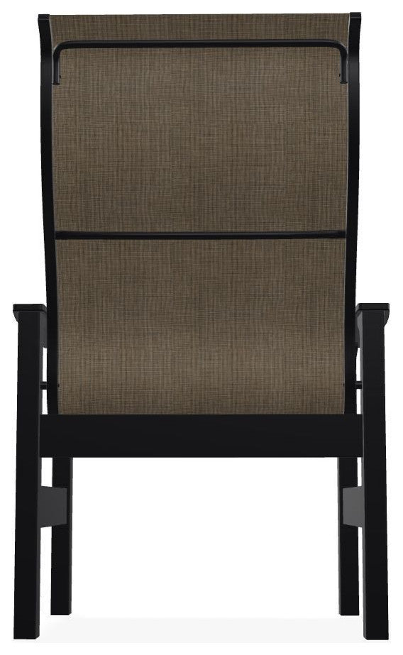 Leeward Sling Outdoor Armchair, Kora/Black