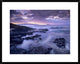 Ocean Surf Crashing On Lava Rocks At Molokini Crater, Maui, Hawaii, 30"x24"
