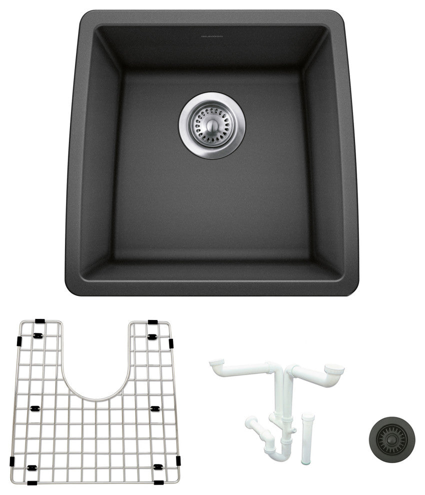 Blanco KA-440081 Performa 17-1/2" Undermount Single Basin Granite - Anthracite