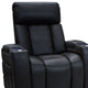 Seatcraft Summit Home Theater Seating, Black, Row of 3