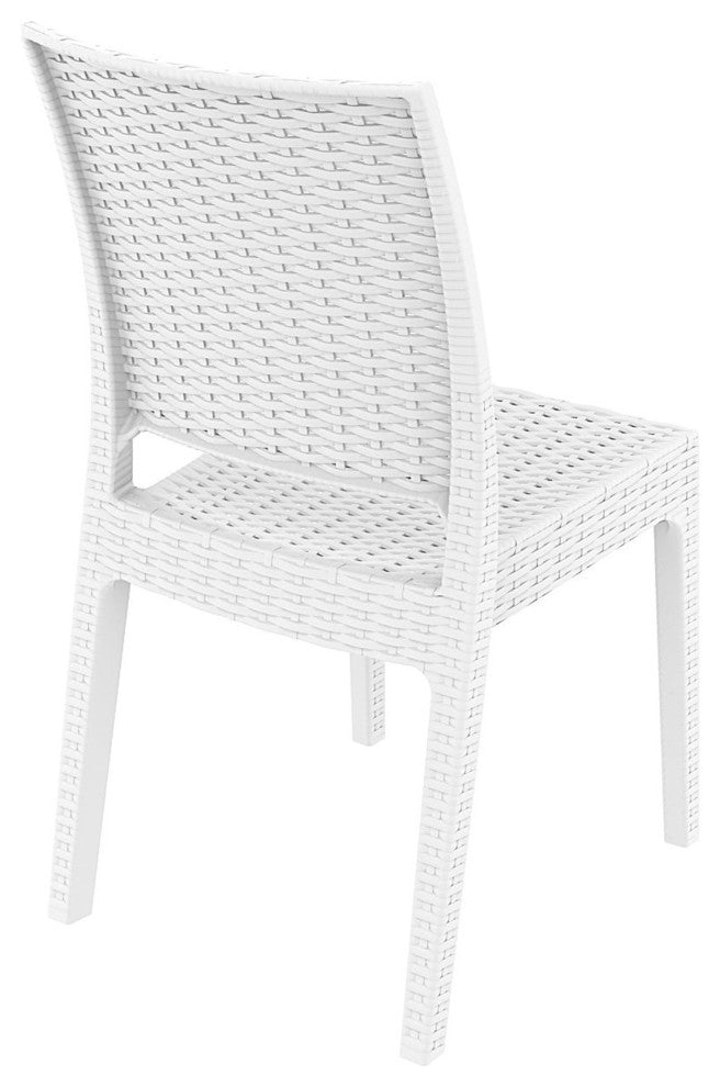 Compamia Florida Outdoor Dining Chairs, Set of 2, White