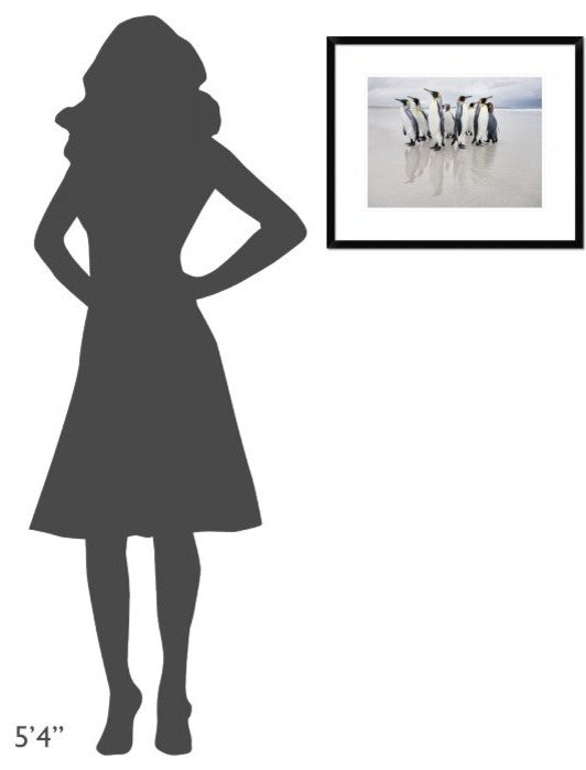 "Bodyguard" Framed Digital Print by Joan Gil Raga, 24x20"