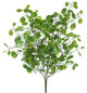 Vickerman Ff170801 20" Artificial Green Seeded Leaf Bush