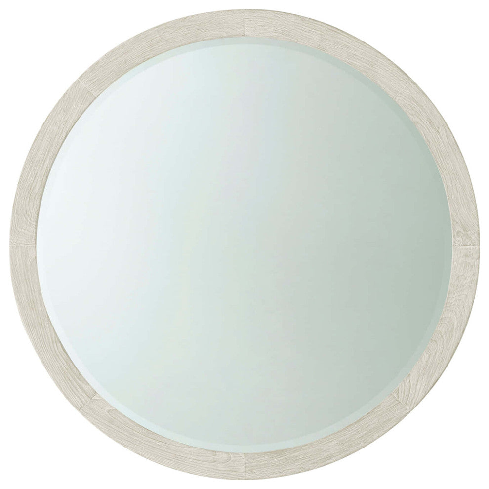 Modern Coastal Round Mirror