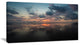 "Matapalo in Costa Rica Beach Sunset" Seascape Art Canvas, 1 Panel, 60"x28"