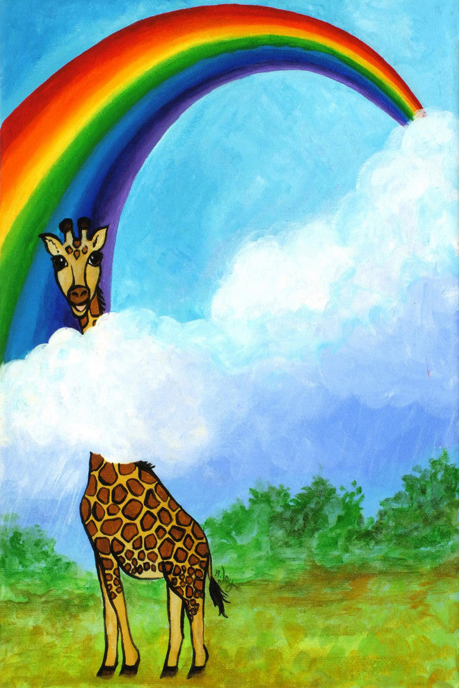 Marmont Hill, "Keep Looking Up" by Nicola Joyner Print on Wrapped Canvas, 12x18