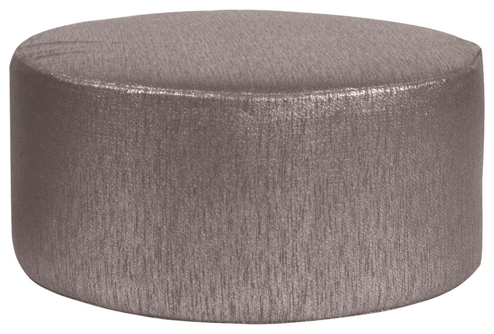 Glam Universal 36" Round Cover, Zinc