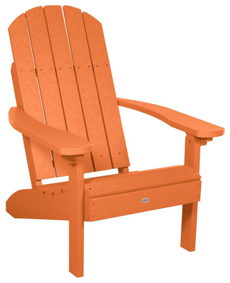 Cape Classic Adirondack Chair, Citrus Orange