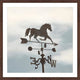 "The Weathervane" Framed Painting Print, 32"x32"