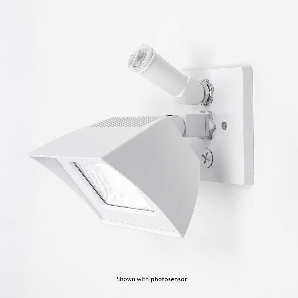 WAC Lighting Endurance LED Outdoor Flood Light, White, Cool White 5000k