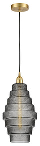 Innovations 616-1P-SG-G673-8-LED 1-Light Mini Pendant, Satin Gold