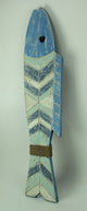 Weathered Rustic Coastal Wooden Fish Wall Hanging