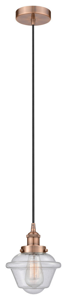 Innovations 616-1PH-AC-G534 1-Light Mini Pendant, Antique Copper