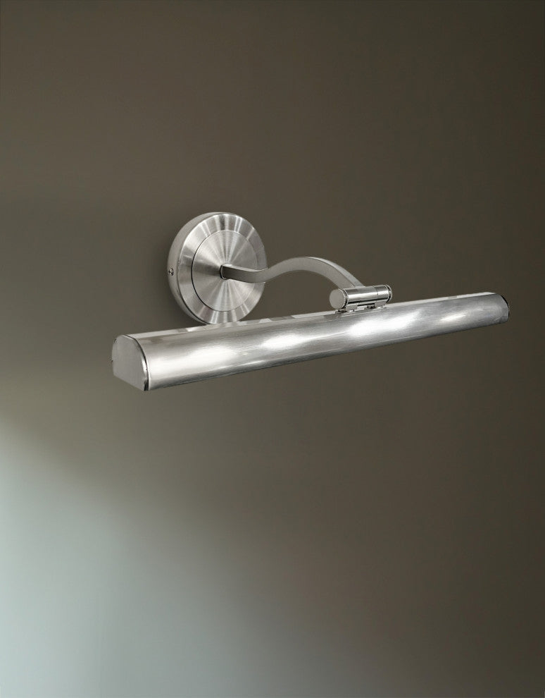 Dainolite PIC333-16LED Reina 16"W LED Picture Light - Satin Chrome / Frosted
