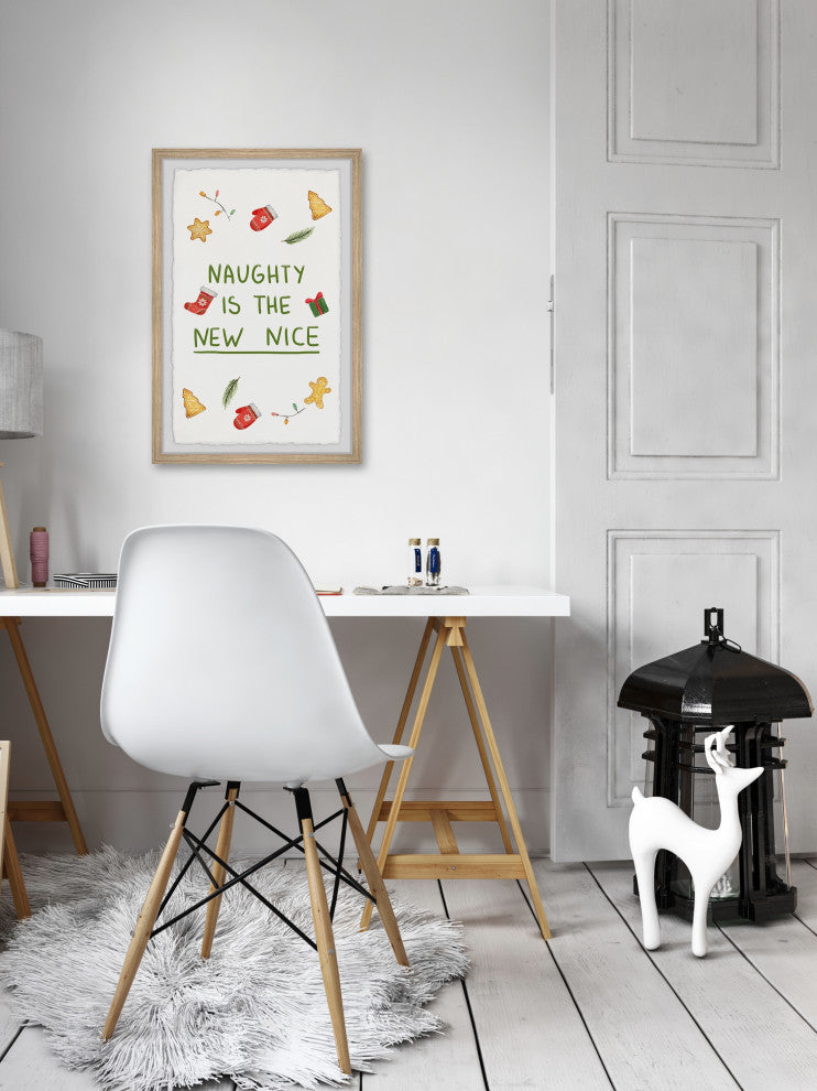 "Naughty but Nice" Framed Painting Print, 8x12